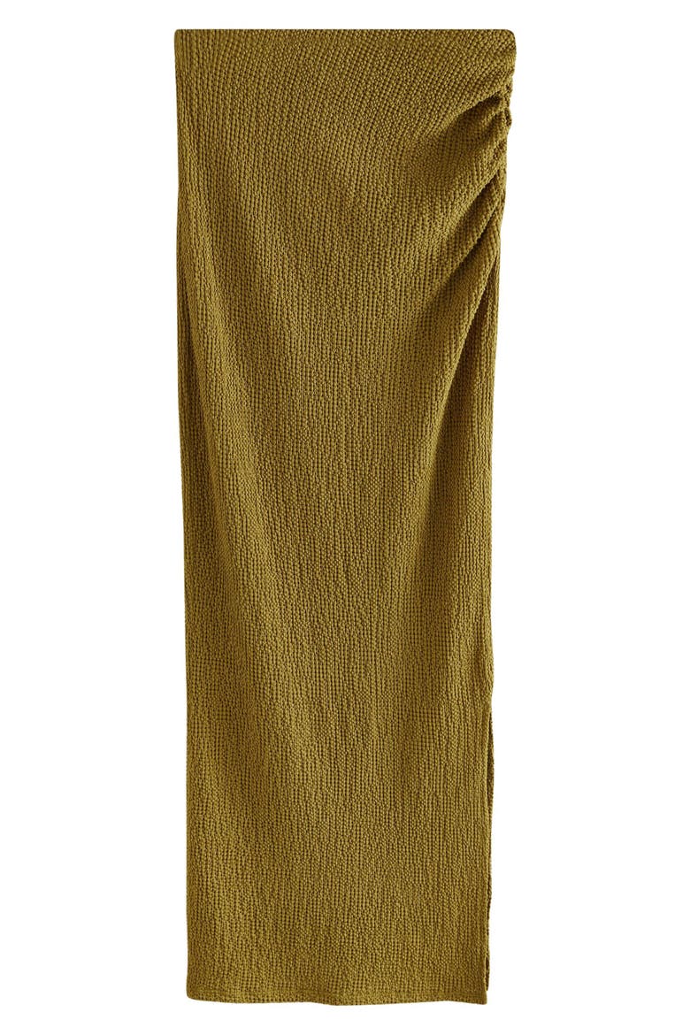 Textured Maxi Skirt, Alternate, color, GREEN