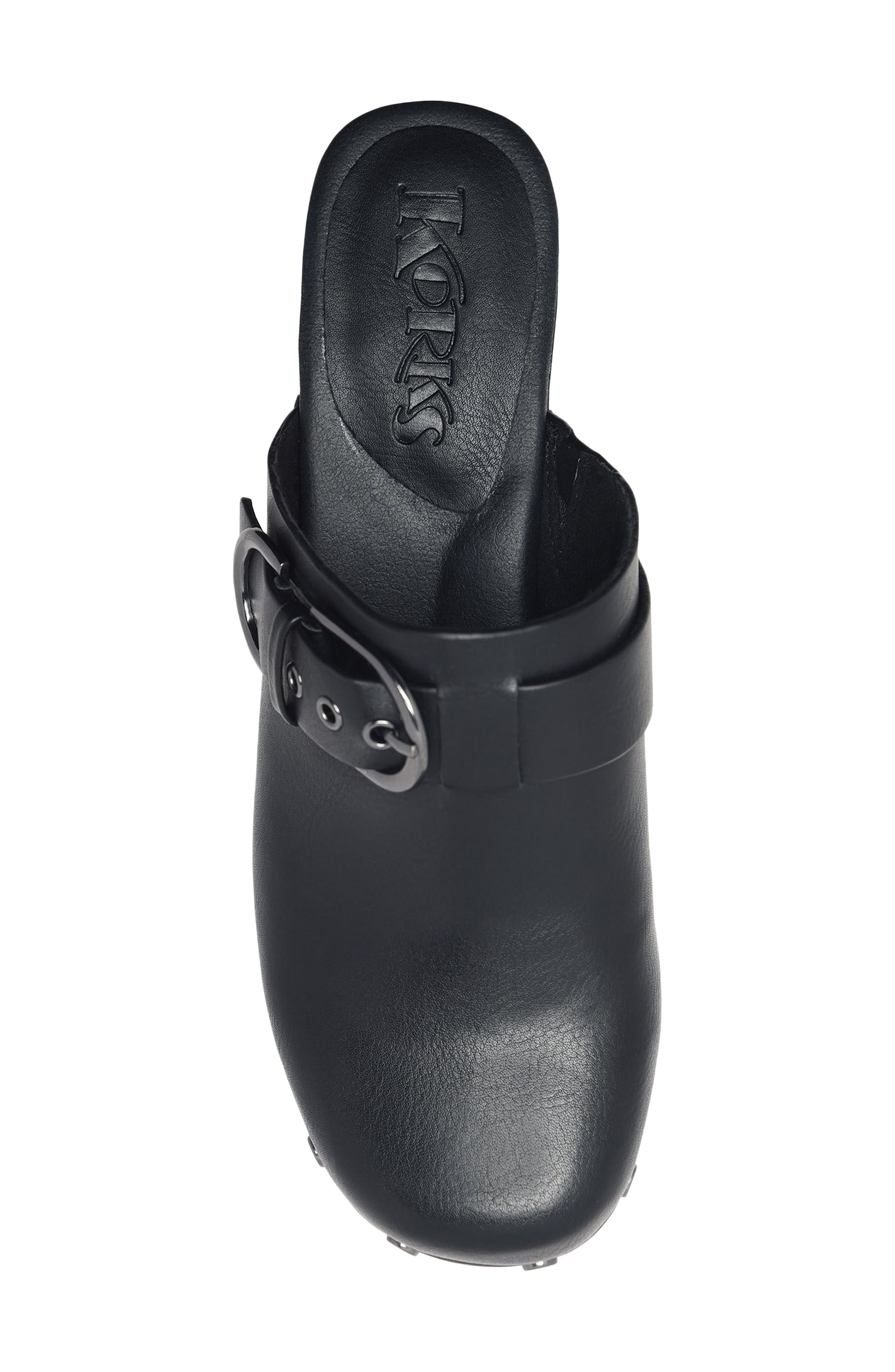 Lacey Clog, Alternate, color, BLACK