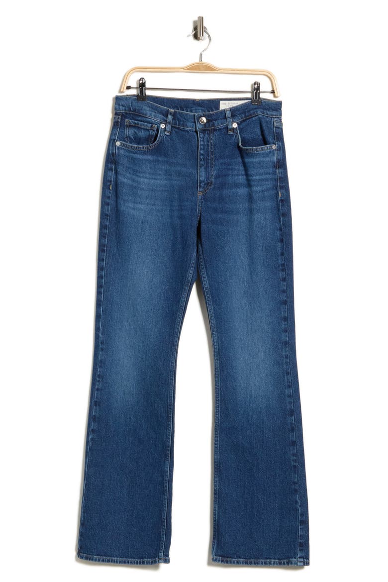 Blake High Rise Bootcut Stretch Cotton Jeans, Main, color, BELL