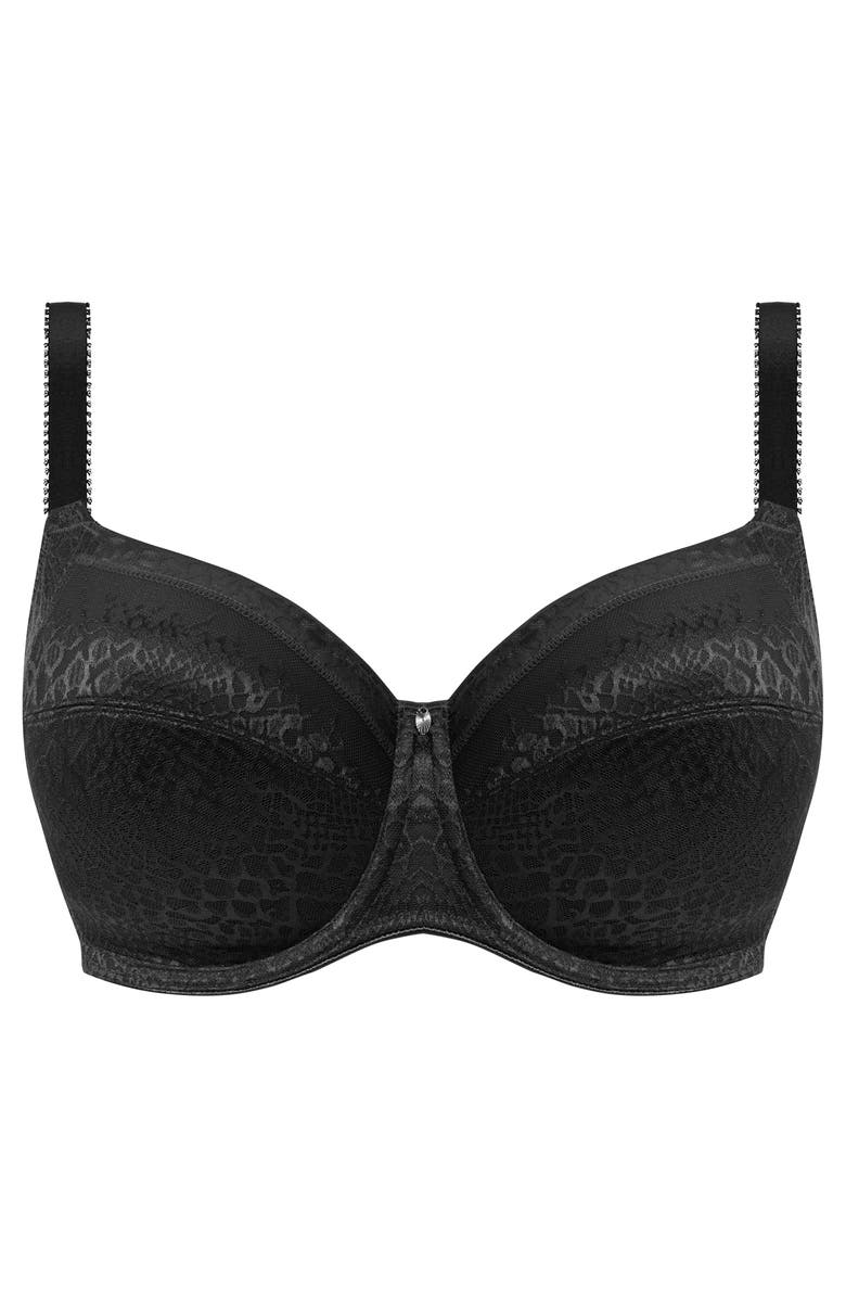 Fantasie Envisage Underwire Side Support Bra, Alternate, color, Black