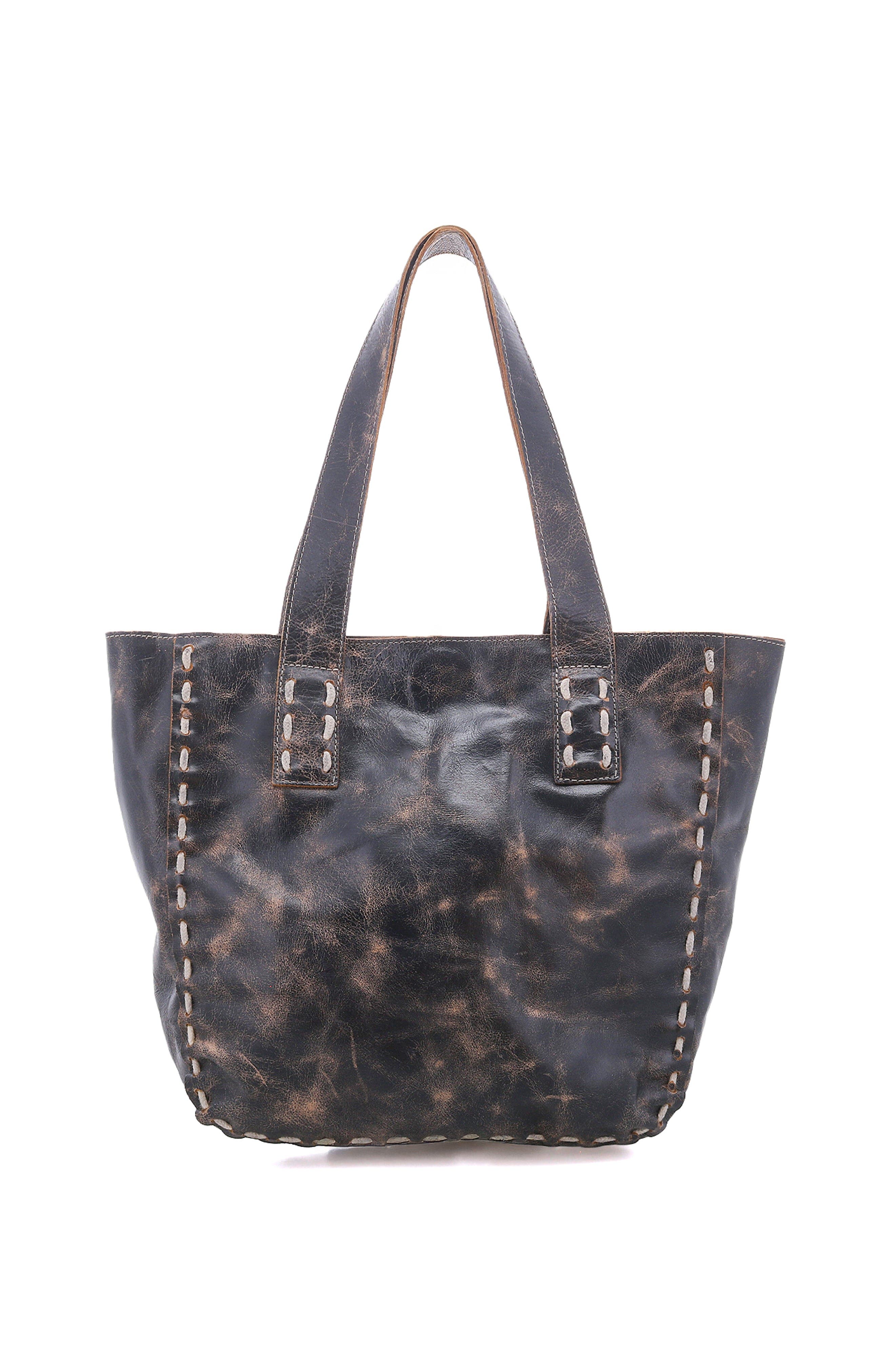 Stevie Compact Totebag, Alternate, color, Black Lux