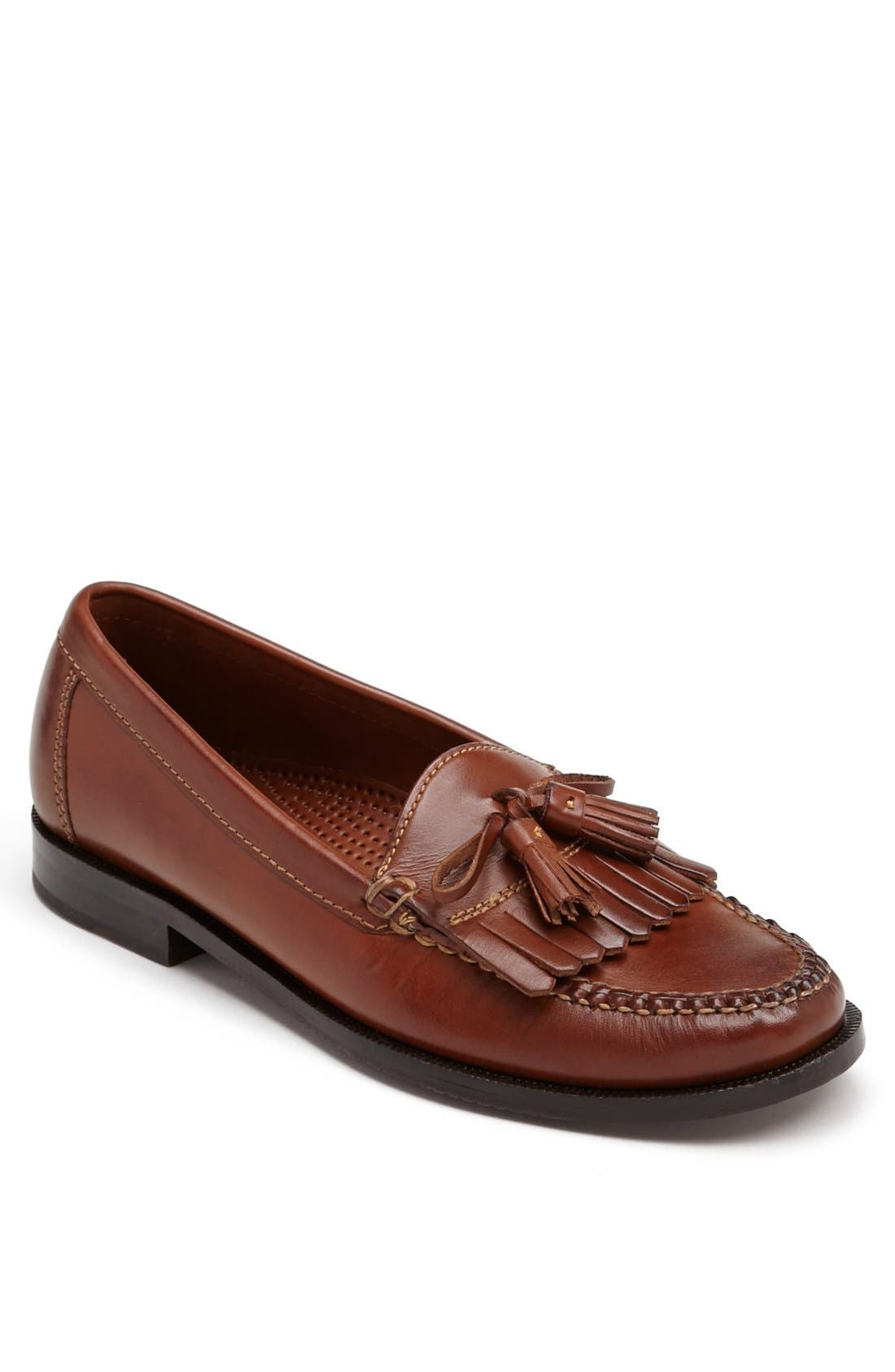 'Dwight' Loafer, Main, color, Saddle Tan