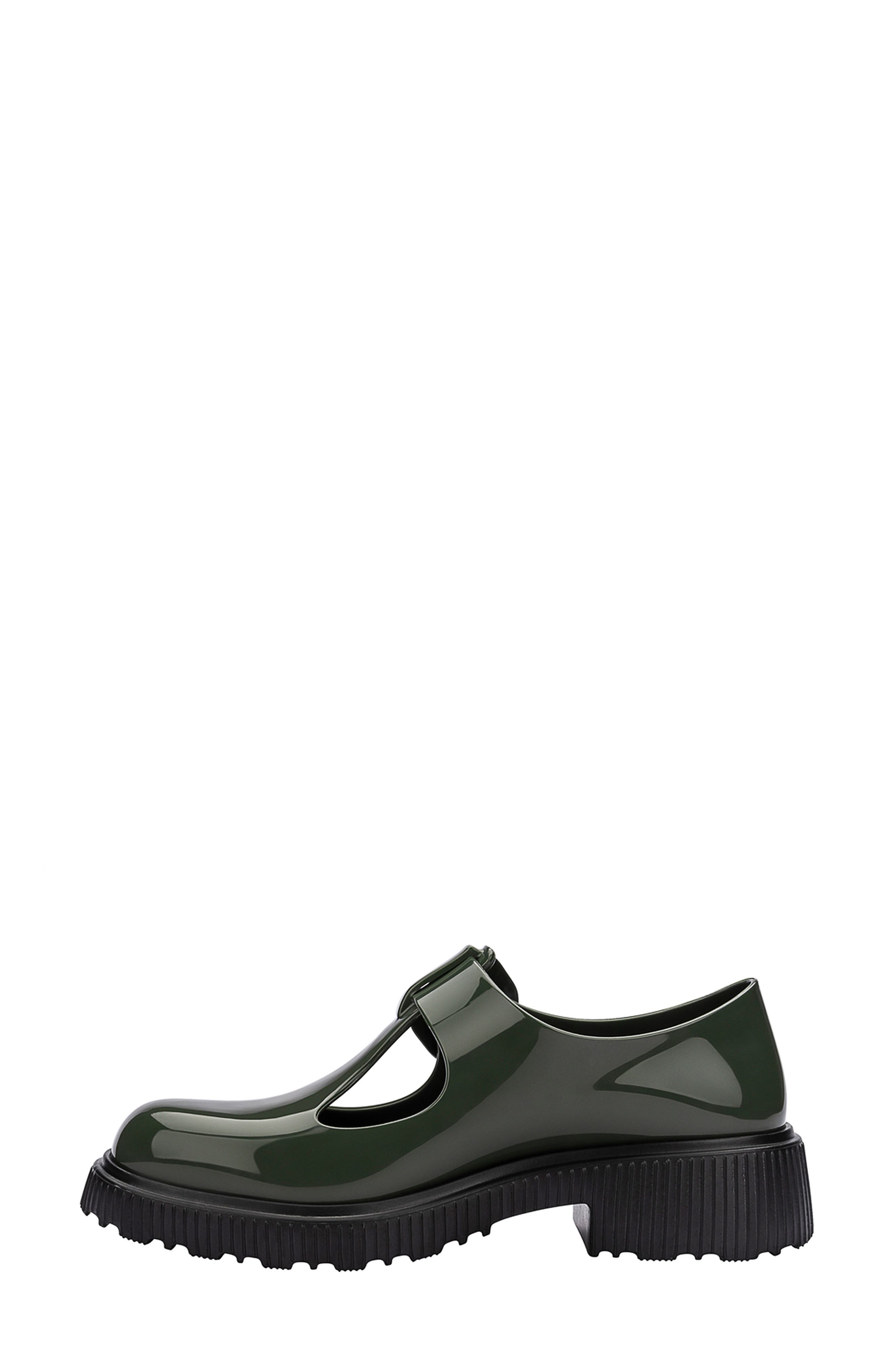 Melissa Jackie Platform Mary Jane, Alternate, color, Blck/Green