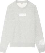 Zadig & Voltaire Mira Crystal Logo Sweatshirt