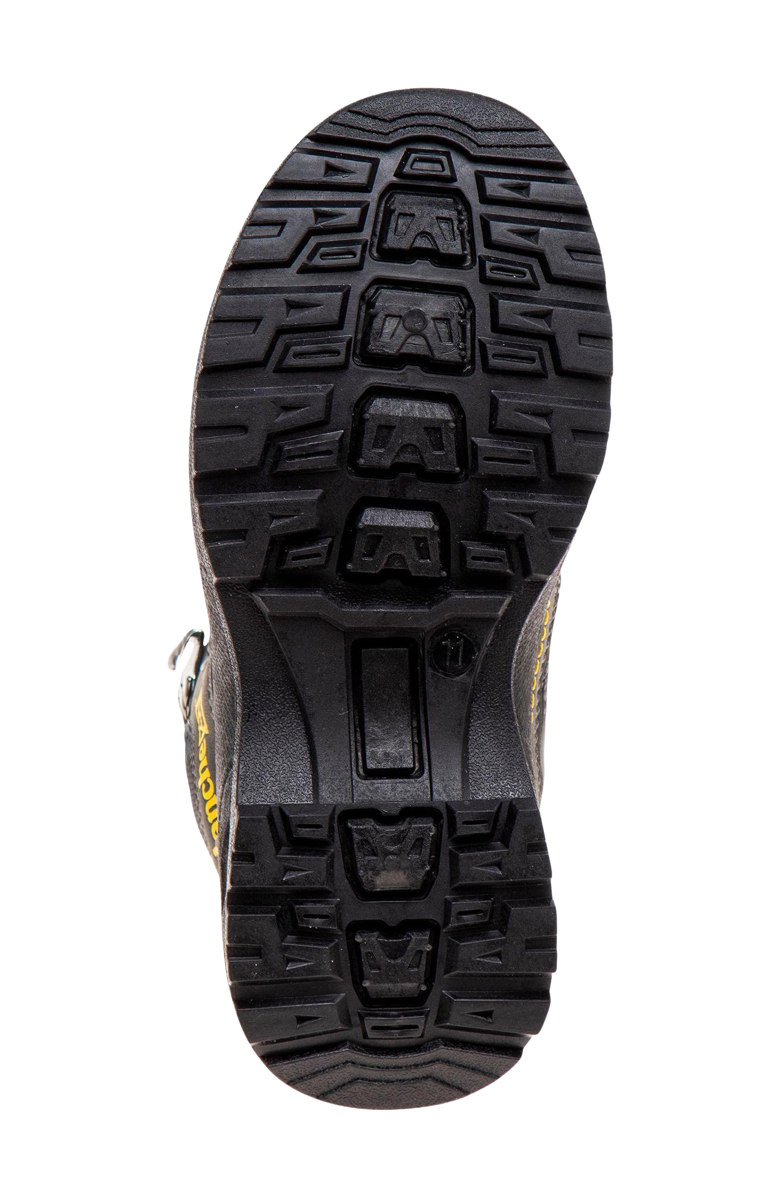 Kids' Hiker Boot, Alternate, color, GREY/ YELLOW