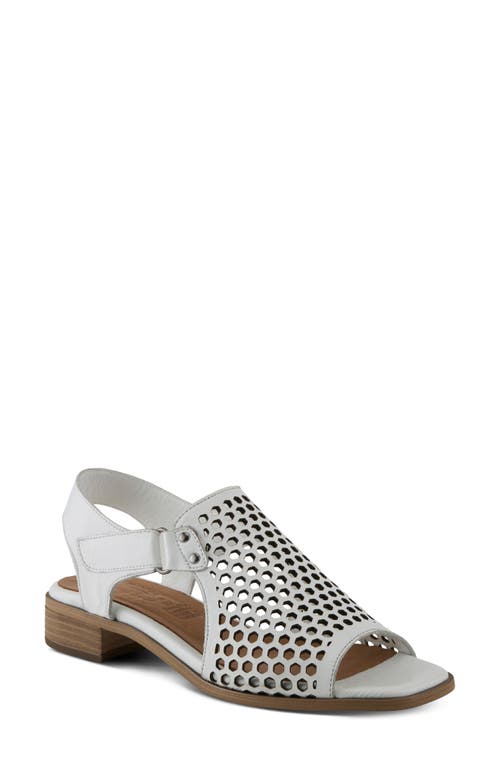 Spring Step Gosset Sandal In White