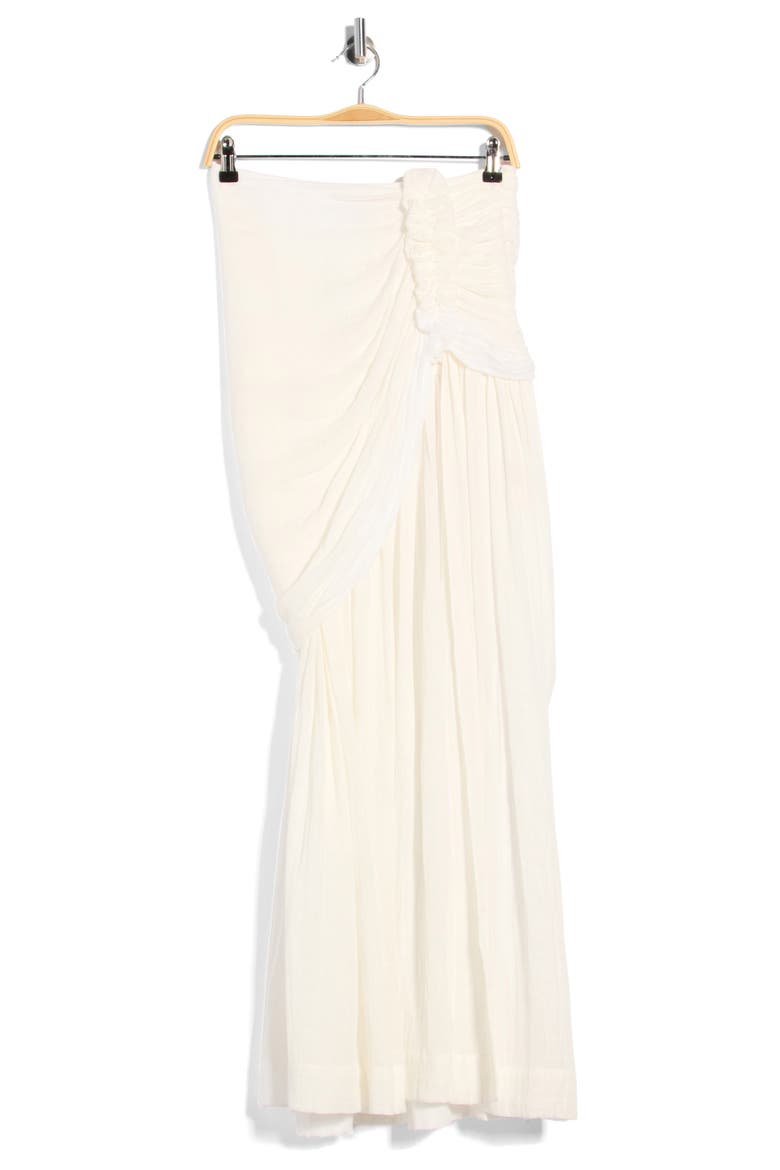 Blanca Maxi Skirt, Main, color, WHITE