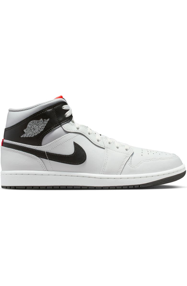 Jordan Air Jordan 1 Mid Basketball Sneaker, Alternate, color, Summit White/ Neutral Grey