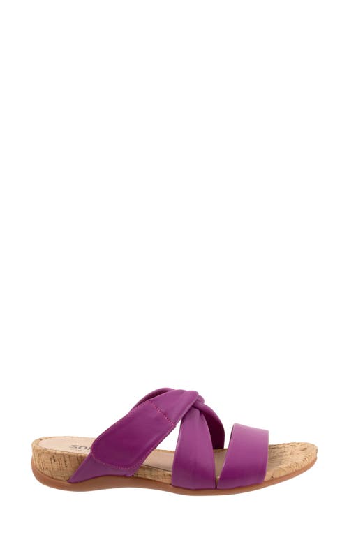 Softwalk ® Tallulah Slide Sandal In Magenta