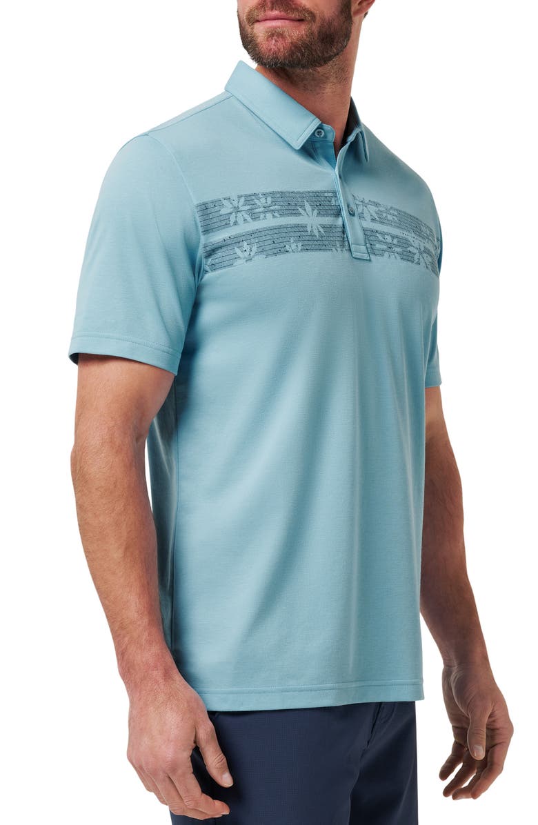 TravisMathew Infamy Polo, Alternate, color, Air Blue