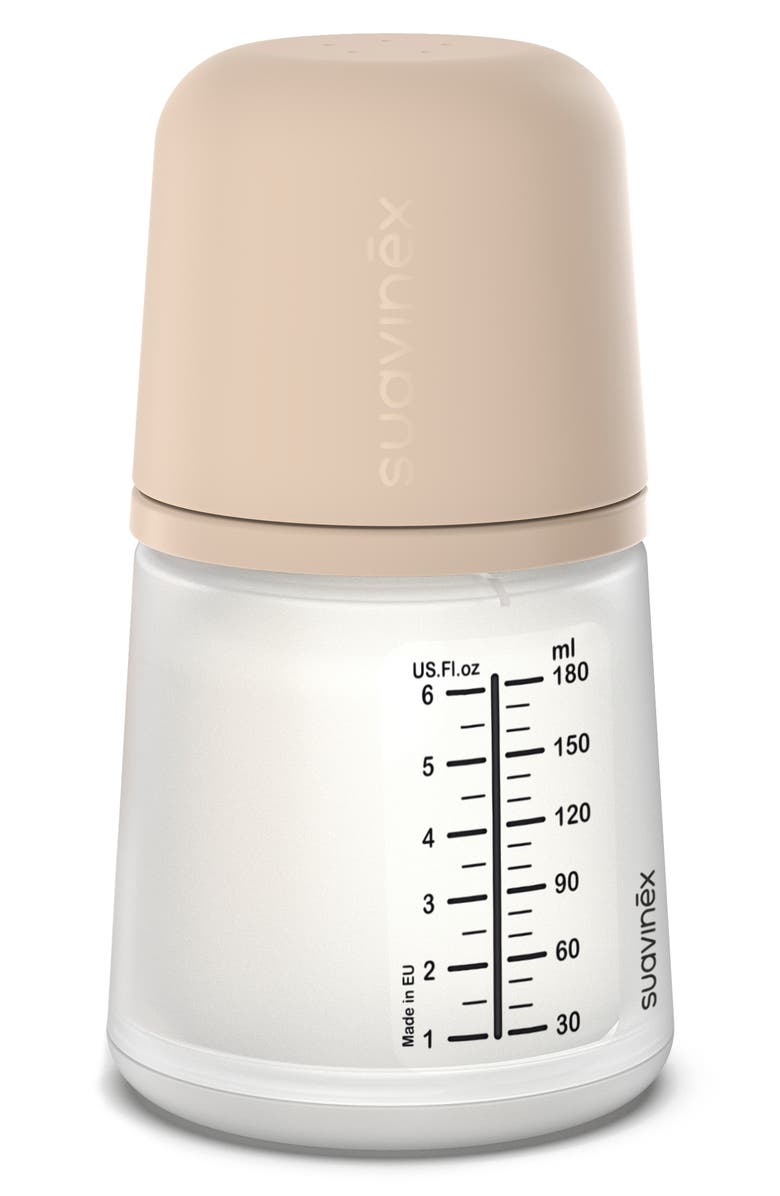 Suavinex Zerø.Zerø<sup>™</sup> 2-Pack Adaptable Flow Small Anti-Colic Bottle, Alternate, color, Light