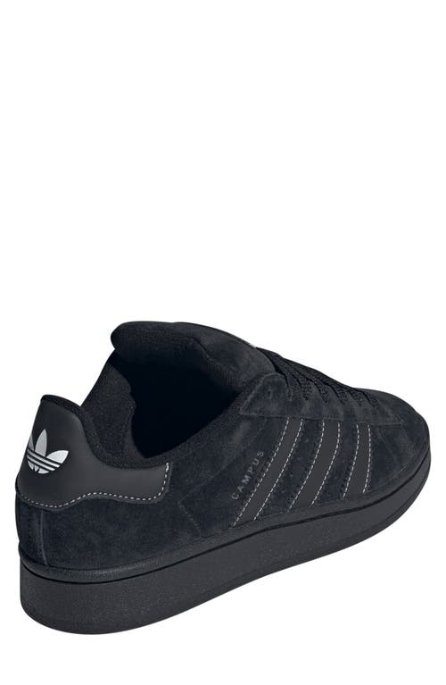 Adidas Originals Campus 00s Suede Three-stripe Sneakers In Black