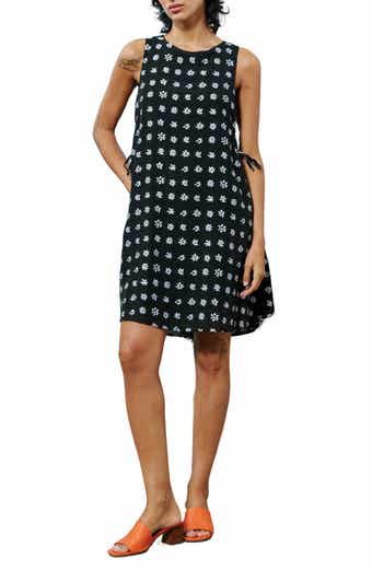 FRNCH Annwen Floral Print Sleeveless A-Line Dress