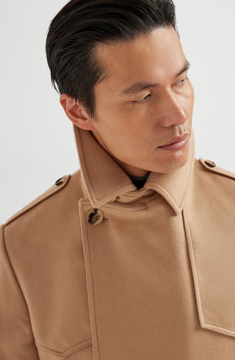 Brunello Cucinelli Trench coat, Alternate, color, Beige