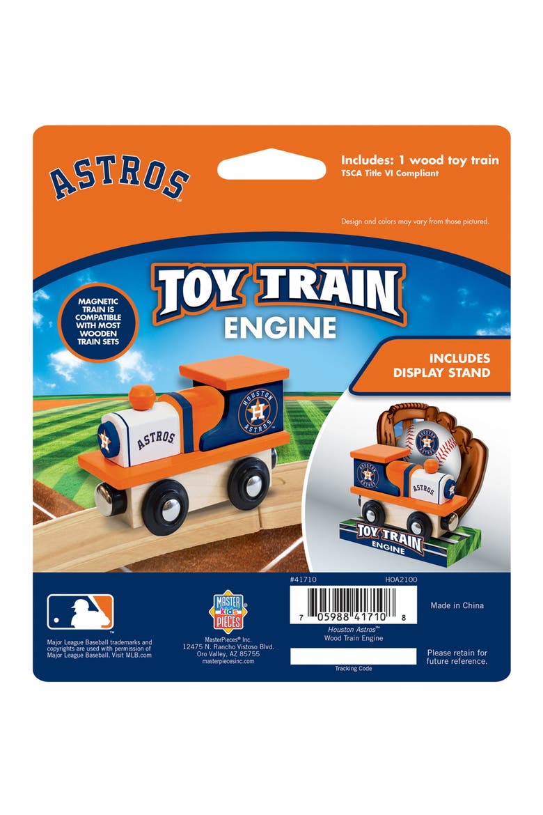 Houston Astros Toy Train Engine, Alternate, color, Multicolor