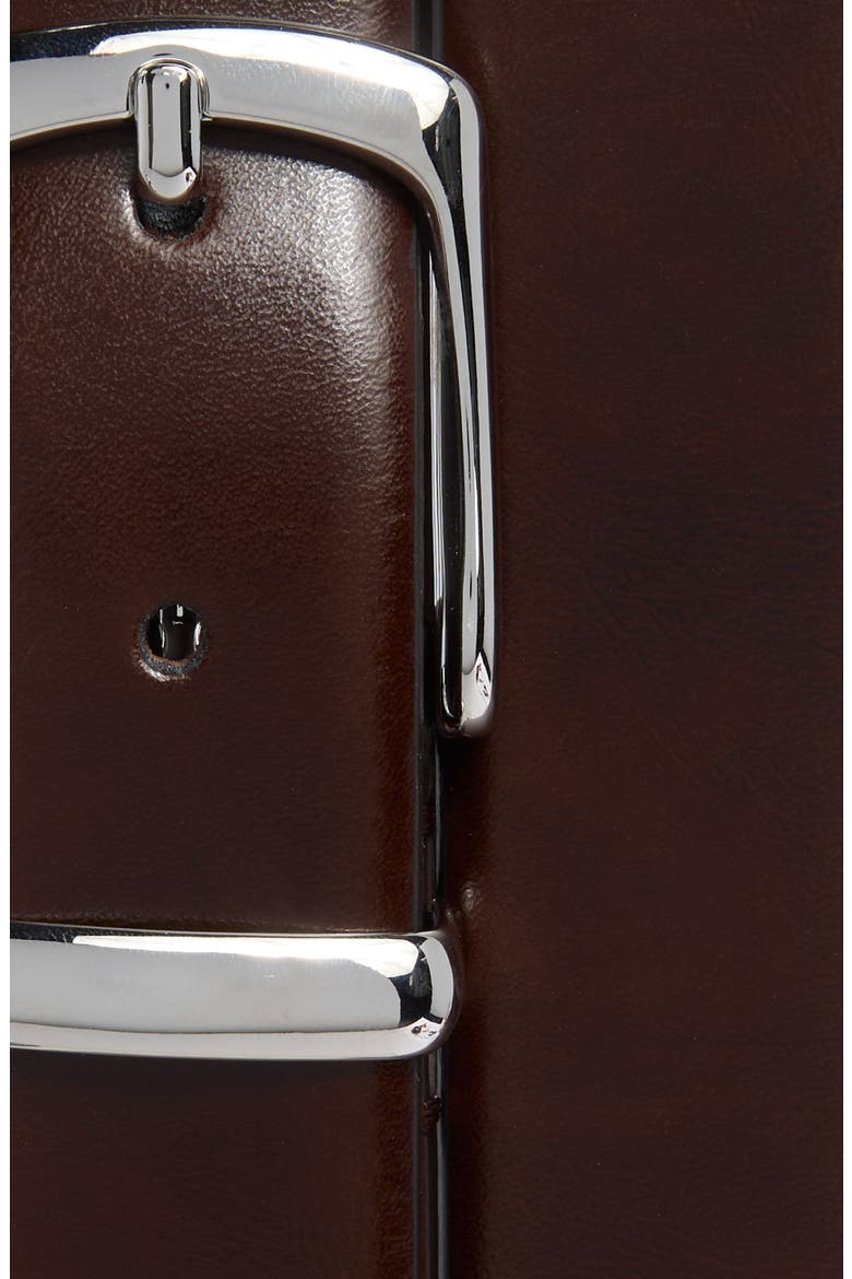 Cory Leather Belt, Alternate, color, BROWN BITTER
