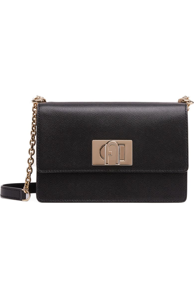 Furla 1927 Mini Leather Crossbody Bag, Main, color,