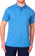 TailorByrd Variegated Stripe Performance Polo