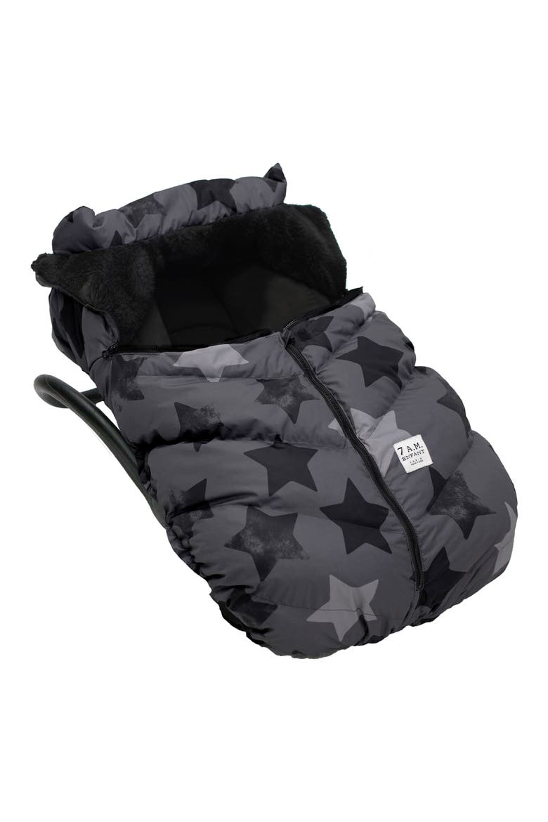 Car Seat Cocoon, Alternate, color, PRINT STELLA