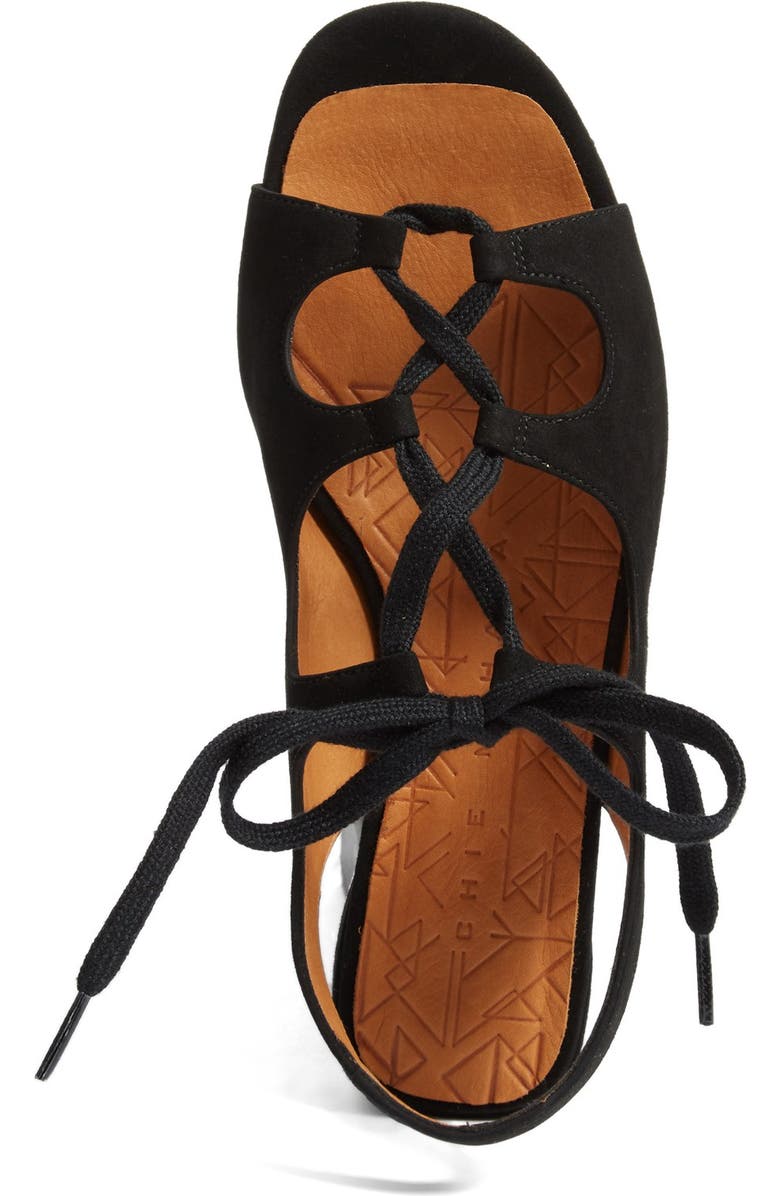 Chie Mihara Nalia Lace-Up Sandal, Alternate, color,