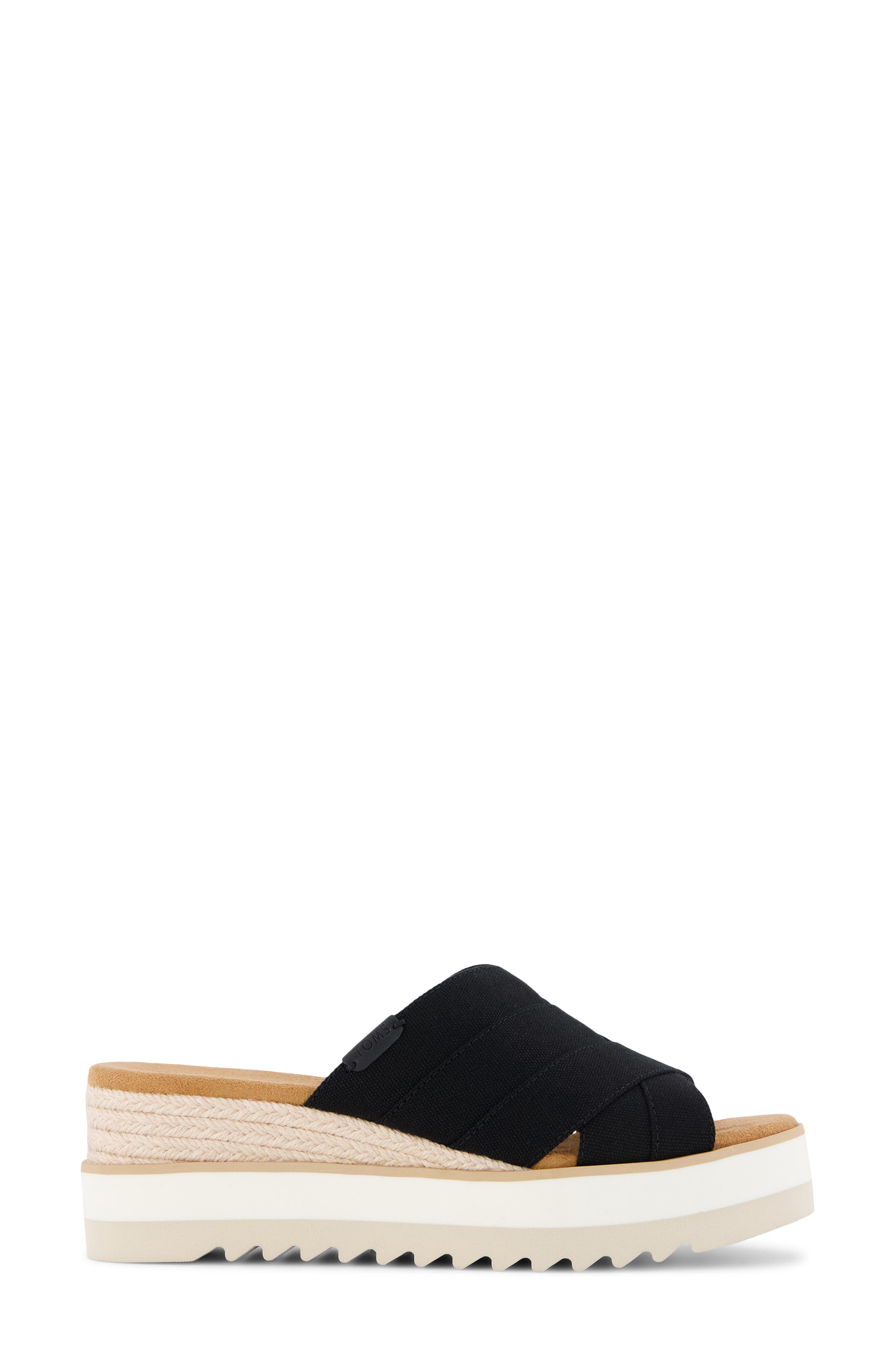 TOMS Diana Mule Sandal, Alternate, color, Black