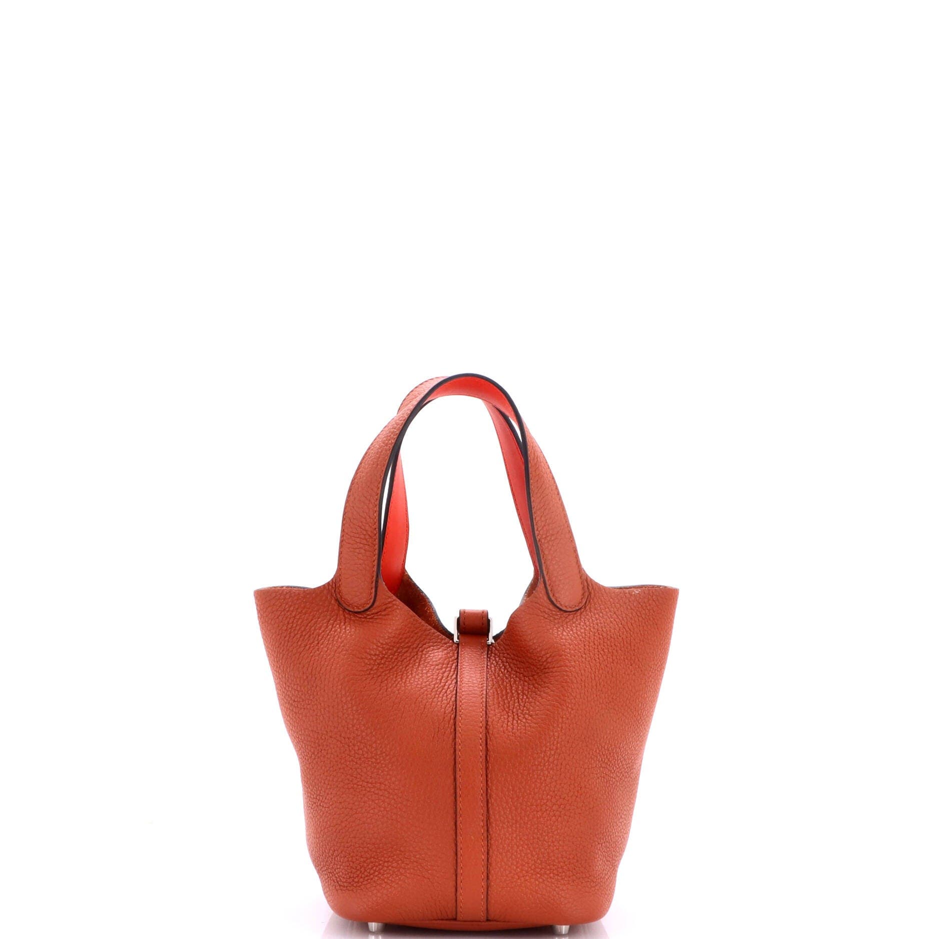 Eclat Picotin Lock Bag Clemence PM, Alternate, color, Brown