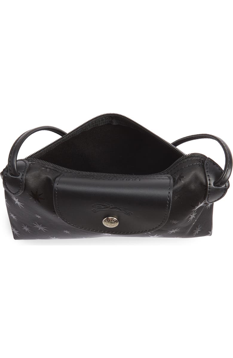 Longchamp Mini Le Pliage Étoiles Jacquard Canvas Crossbody Bag, Alternate, color,