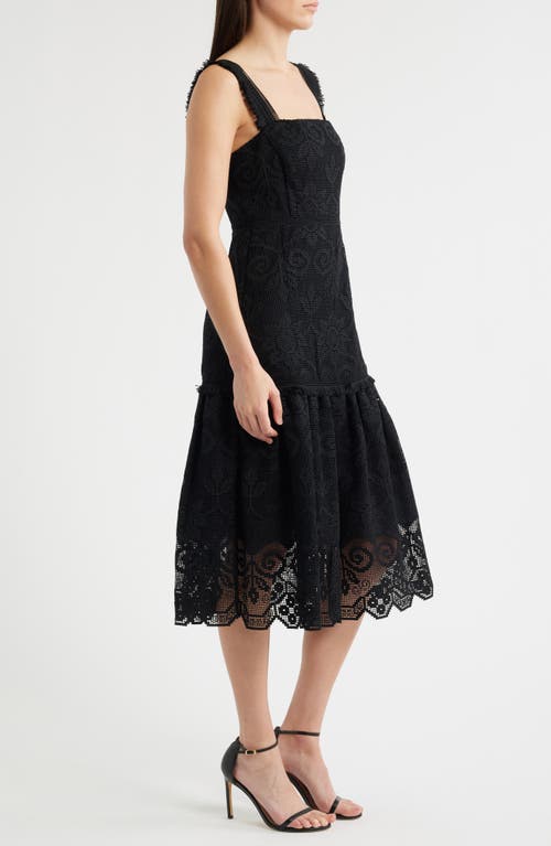 Kobi Halperin Mona Lace Fit & Flare Midi Dress