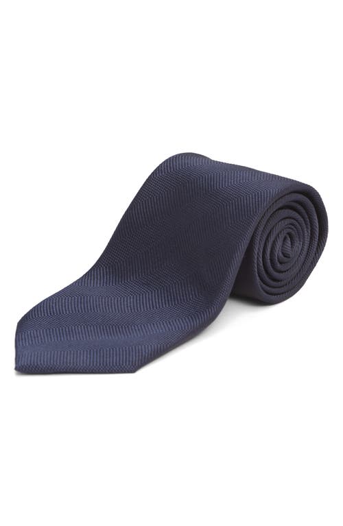 Tom Ford Alternate Silk Tie In Purple