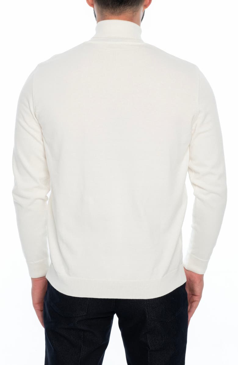 VELLAPAIS Portland Turtleneck Sweater, Alternate, color, Light Beige