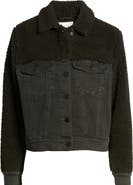 Ten Sixty Sherman Denim Jacket with Faux Shearling