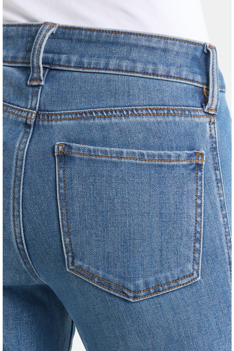 Natalie Paneled High Waist Bootcut Jeans, Alternate, color, ALLIANCE