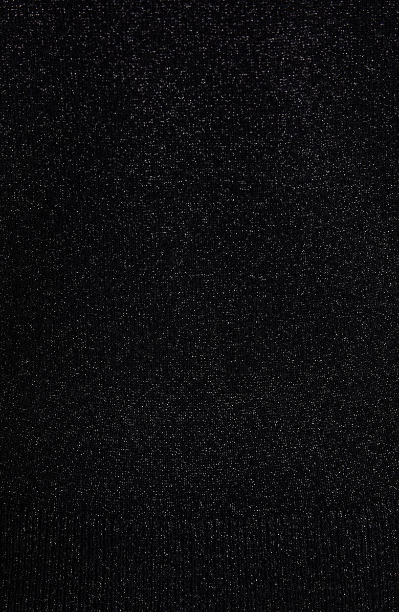 Michael Kors Collection Metallic Hooded Sweater, Alternate, color, 