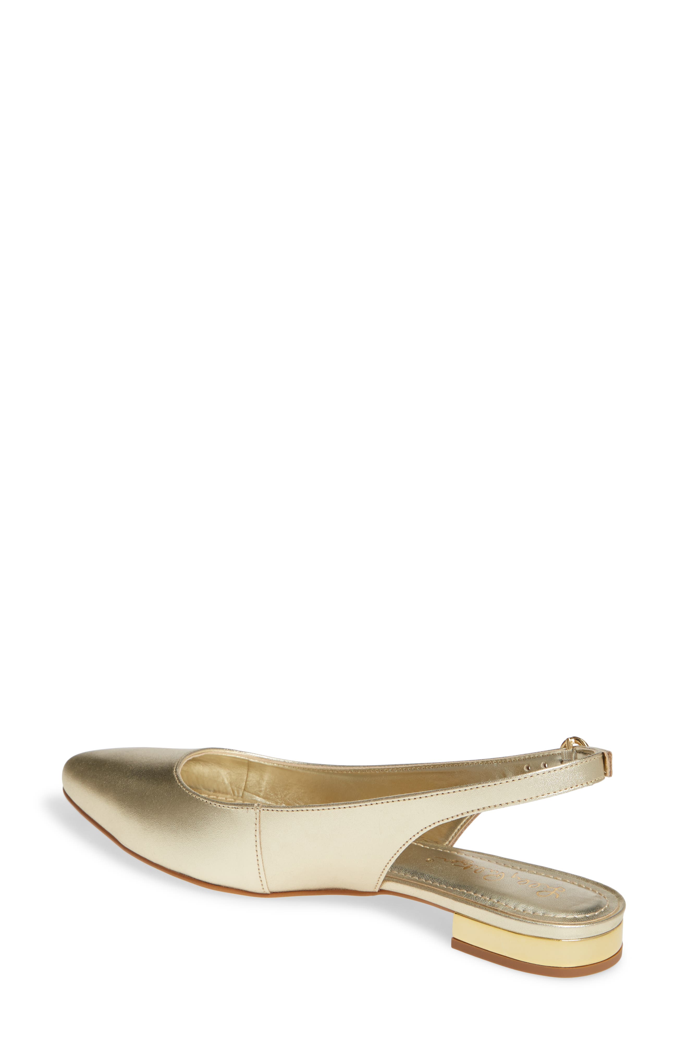 Lilly Pulitzer<sup>®</sup> Ella Metallic Slingback Flat, Alternate, color, 