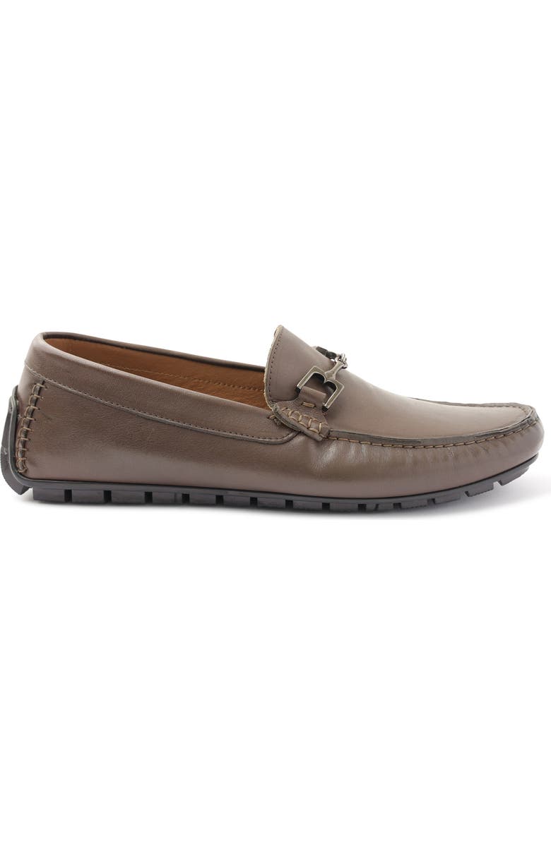Bruno Magli Xander Driving Loafer, Alternate, color, Brown Leather