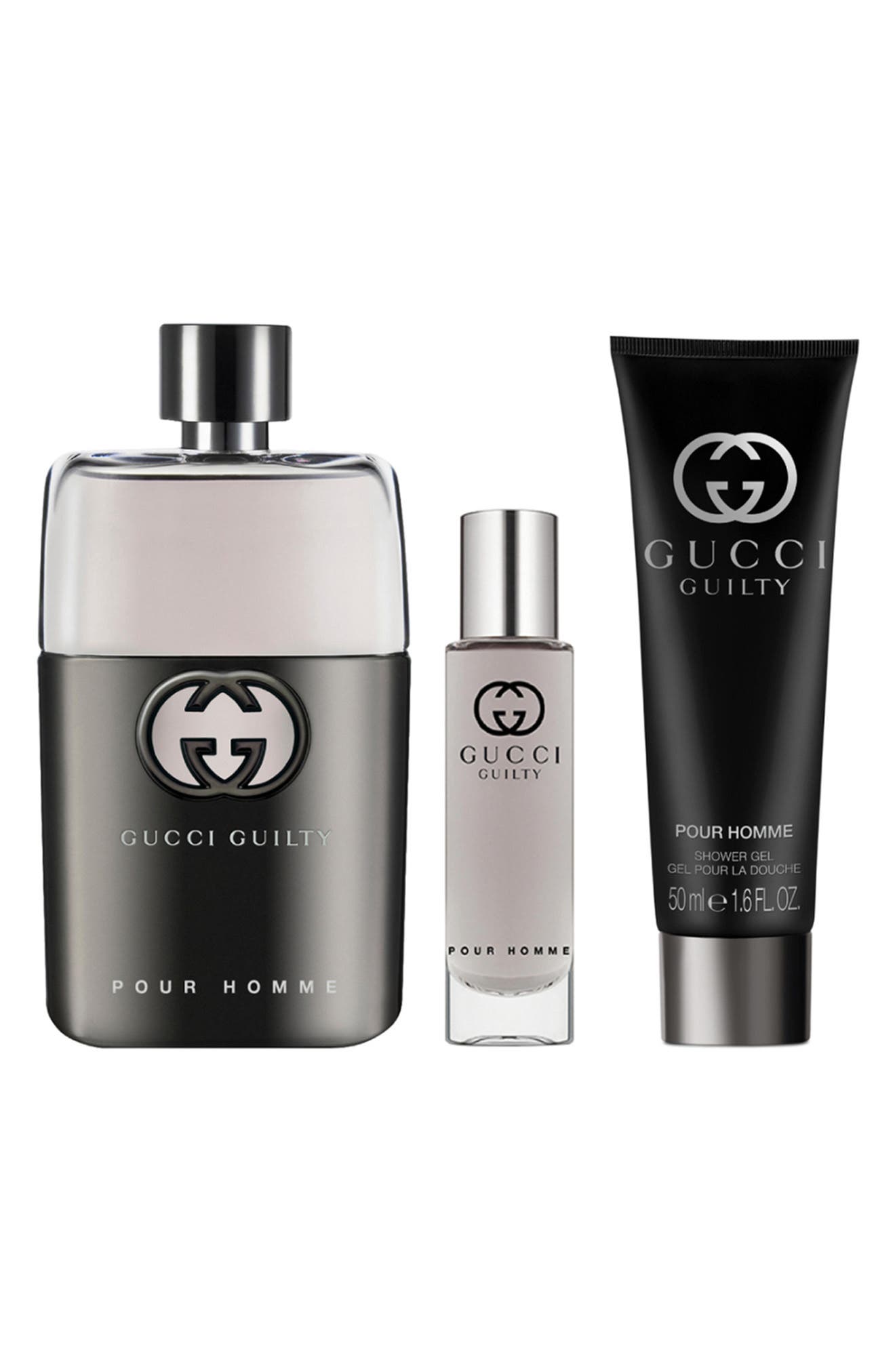 Gucci Guilty pour Homme Eau de Toilette 3-Piece Gift Set $189