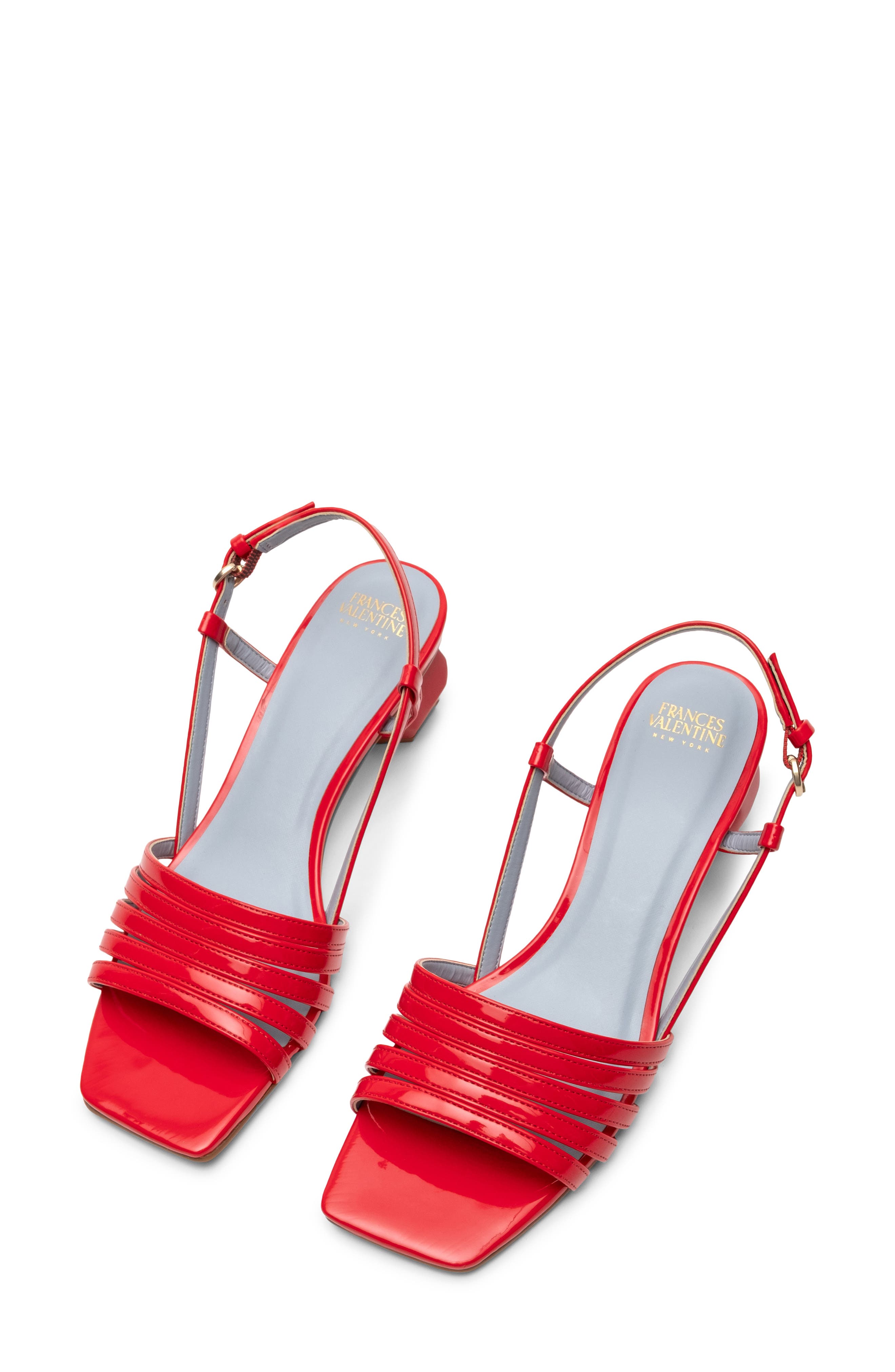 Ally Slingback Sandal, Alternate, color, RED