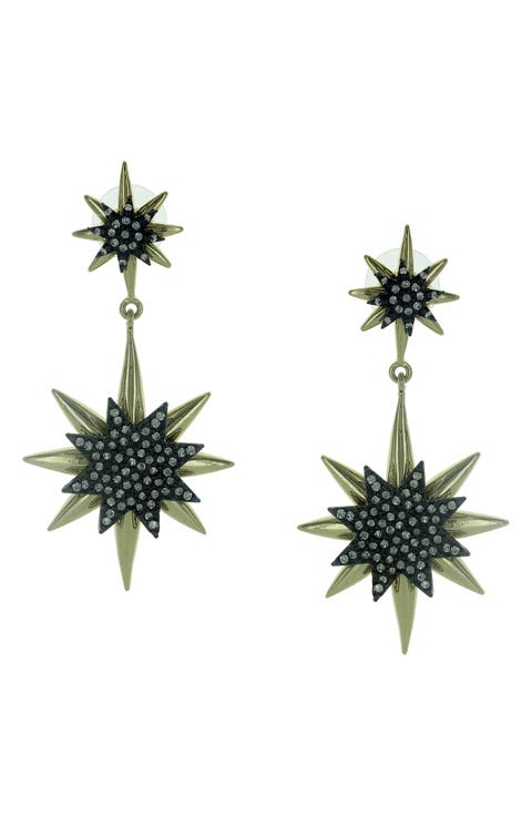 Stellina Star Drop Earrings