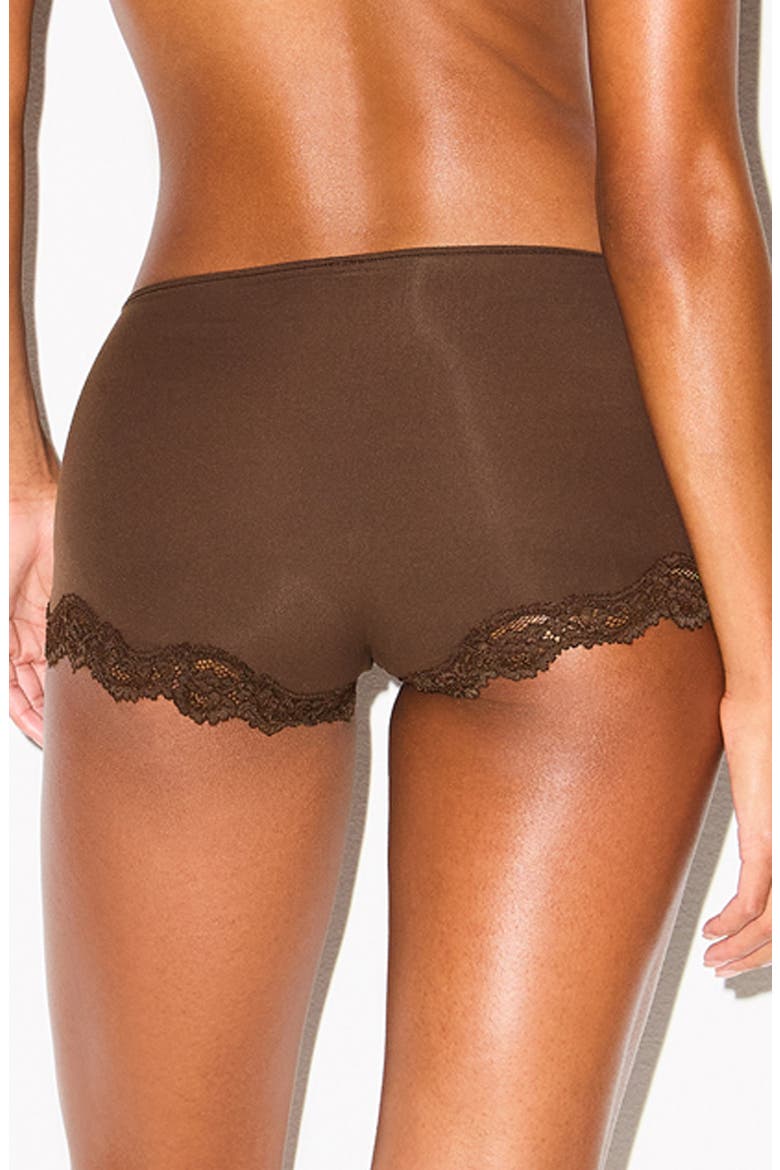 Fits Everybody Lace Boy Short, Alternate, color, ESPRESSO