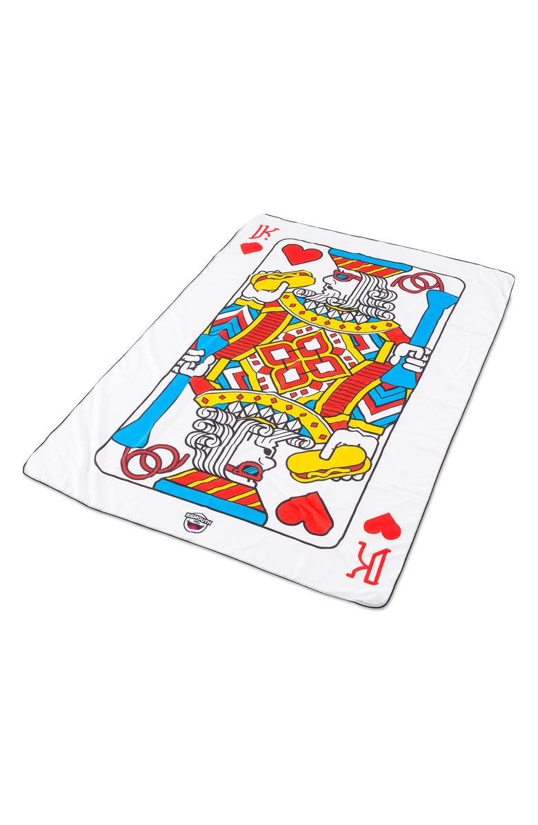 BigMouth Inc Set of 2 Royal Plush Beach Blankets, Main, color,