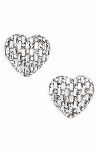 Leith Valentine's Day Heart Stud Earrings