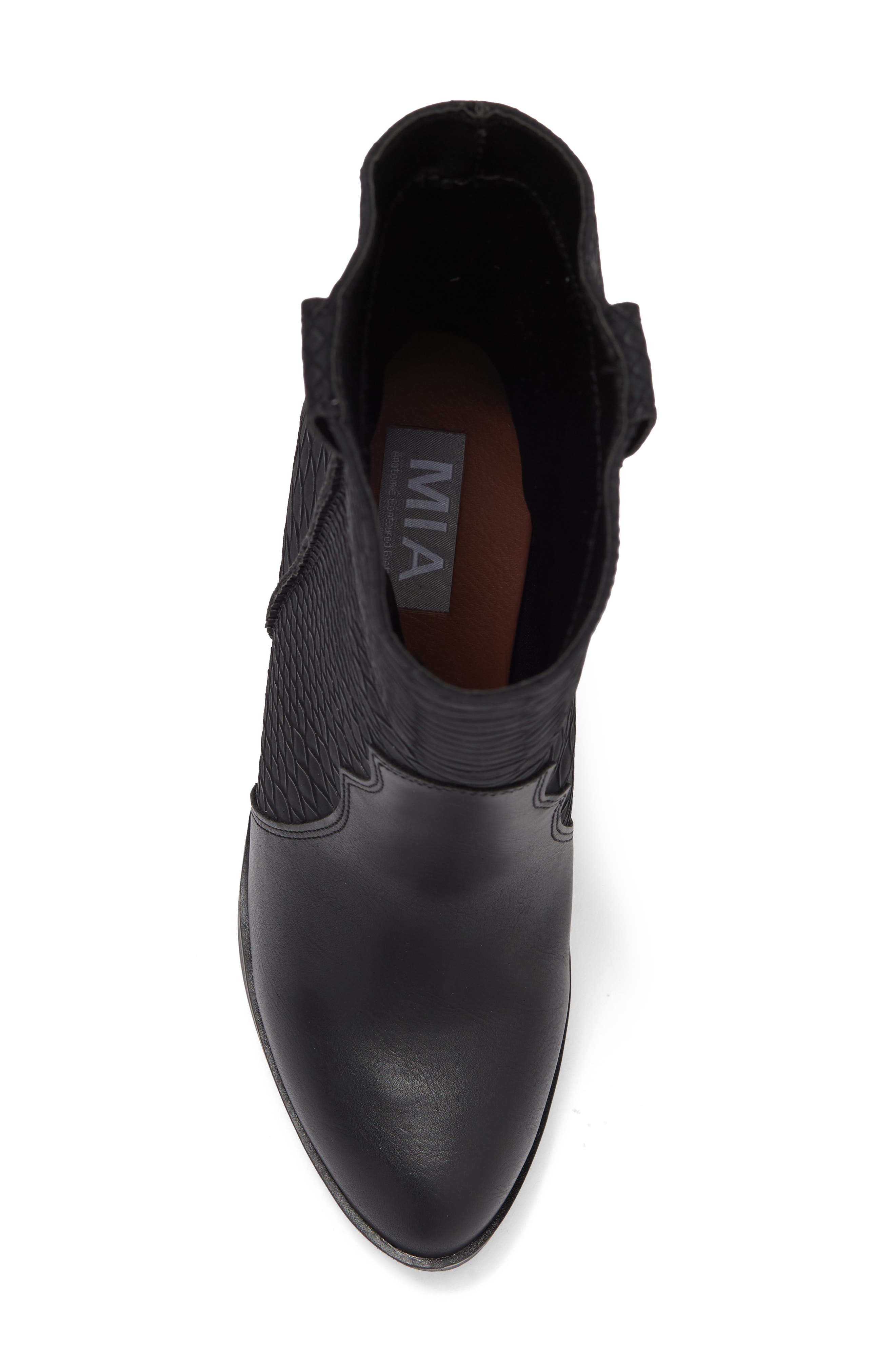 MIA Cindy Embossed Western Cowboy Boot, Alternate, color, 