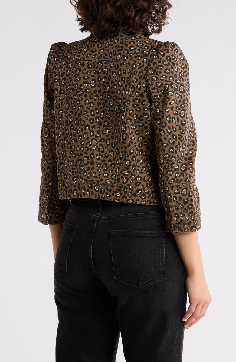 Tart Averill Denim Jacket, Alternate, color, Warm Leopard