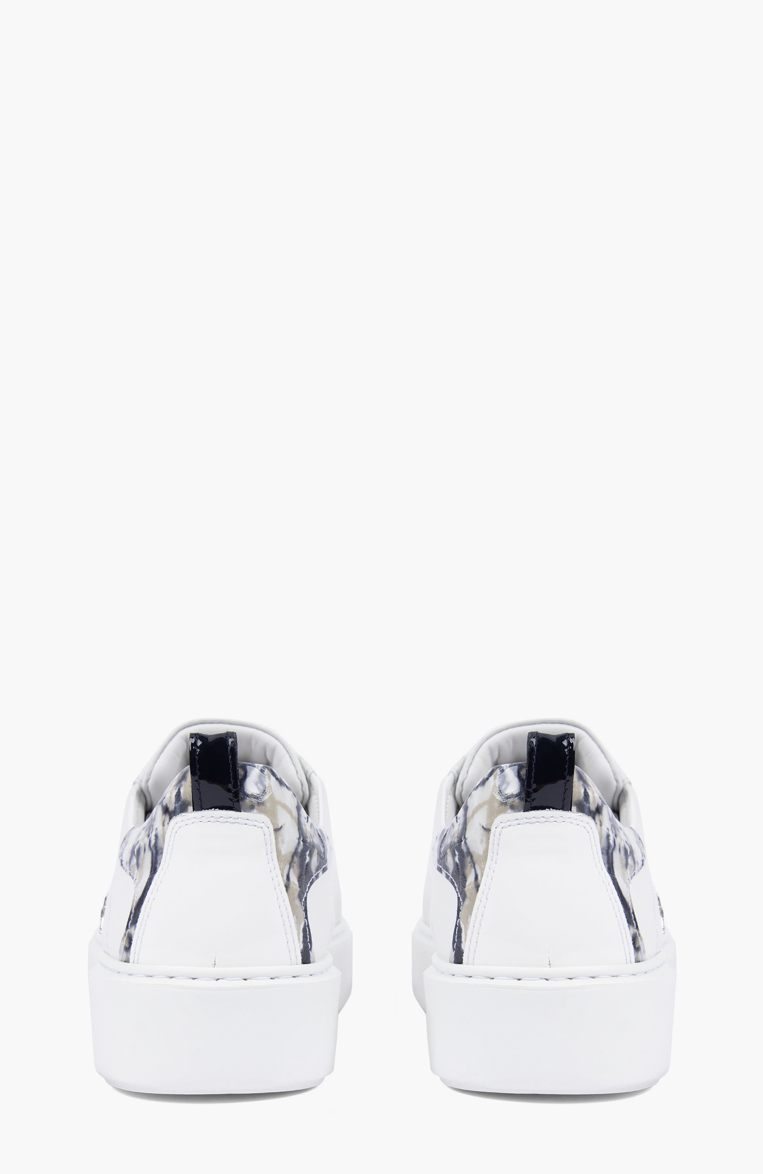 Acqua Marine Leather Sneakers, Alternate, color, Navy / White