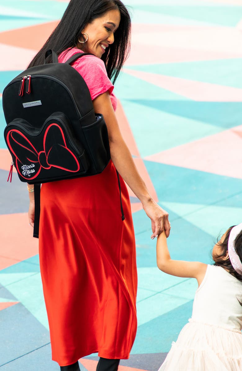 Petunia Pickle Bottom District Signature Minnie Backpack Diaper Bag, Alternate, color,