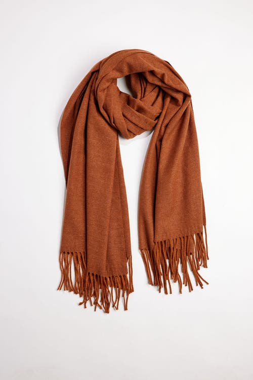 Hat Attack Travel Scarf In Brown