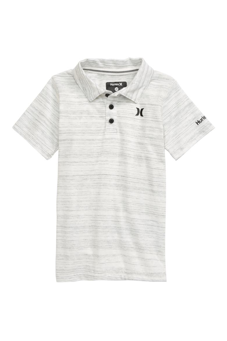Streaky Polo, Main, color, WHITE
