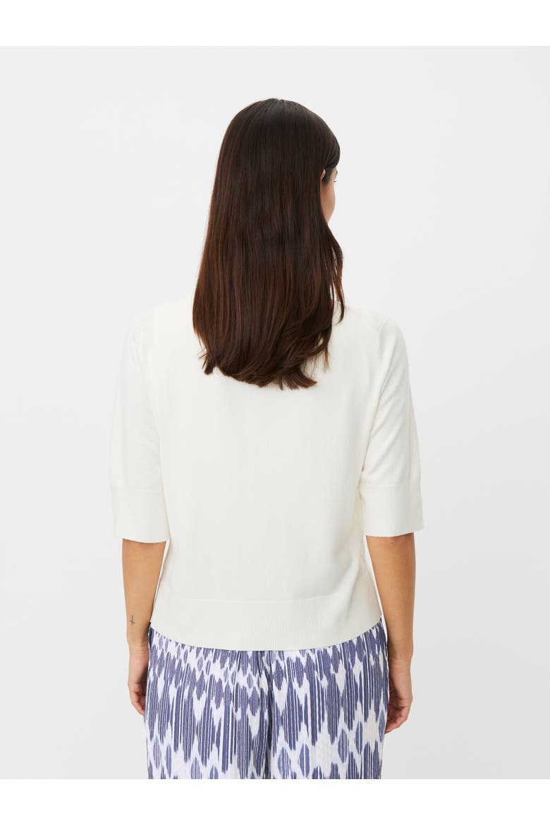 Malopus Half-Sleeve Knitted Cardigan, Alternate, color, Jet Stream