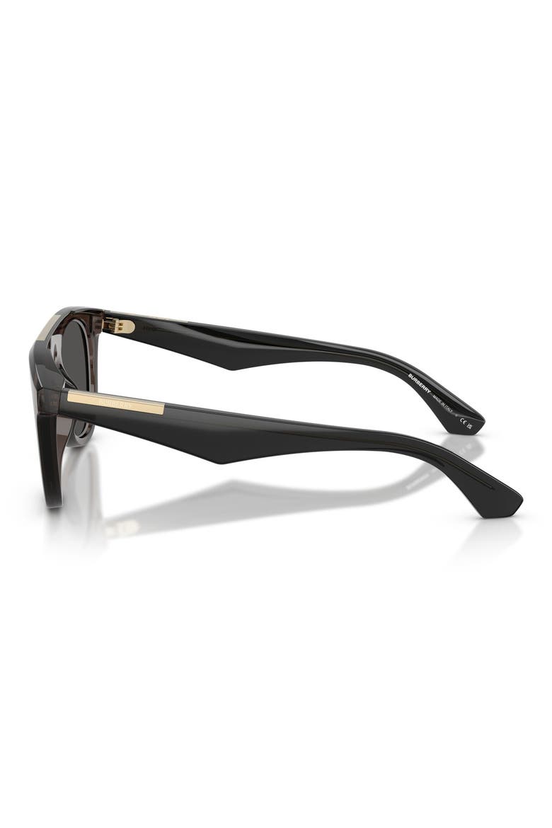 53mm Pilot Sunglasses, Alternate, color, GREY