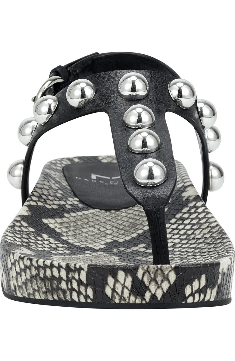 Marc Fisher LTD Indie Studded Sandal, Alternate, color,